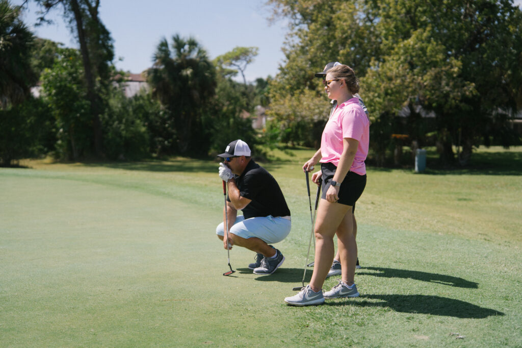Firefighter charity golf