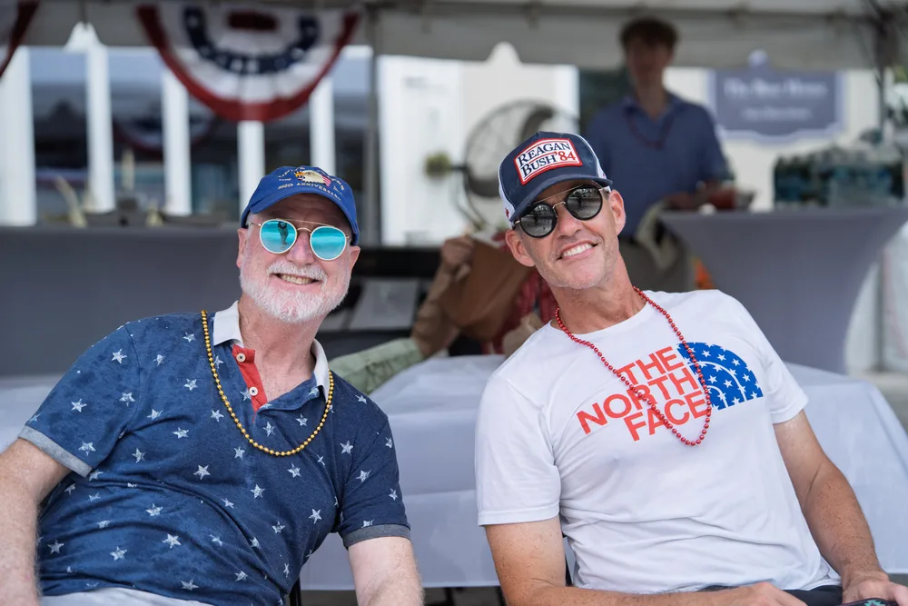 Base Wealth team at the Anna Maria Island Fourth of July parade